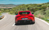 Toyota GR Supra 2019 first drive review - hero rear
