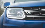 Volkswagen Amarok Aventura 2019 first drive review - headlights