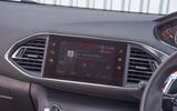 Peugeot 308 GT 2018 first drive UK review infotainment