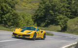 Ferrari 488 Pista Spider 2019 first drive review - roof up front