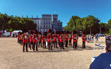 Rally for Heroes - armed guard