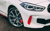 4 BMW 1 Series 128ti 2021 UK first drive review headlights