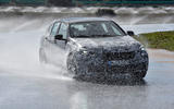 BMW 1 Series 2019 prototype drive - wet driving front