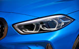 BMW 1 Series M135i 2019 first drive review - headlights