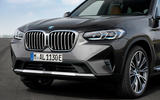 4 BMW X3 2021 first drive review nose