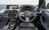 BMW X3 xDrive30e 2020 UK first drive review - dashboard