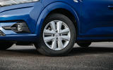 4 Dacia Sandero BiFuel 2021 UK first drive alloy wheels