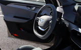 Geely Geometry A 2019 prototype drive - steering wheel