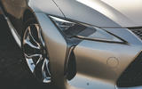 Lexus LC Convertible 2020 UK first drive review - headlights