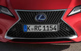 Lexus RC 300h 2019 first drive review - nose