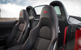 Porsche Boxster T 2019 first drive review - seats
