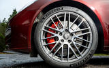 4 Porsche Panamera 4 ehybrid sport turismo 2022 UK review alloy wheels