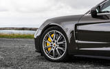 Porsche Panamera Turbo S Sport Turismo 2020 first drive review - steering wheel