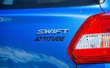 Suzuki Swift Attitude 2019 UK first drive review - rear badge