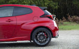 Toyota GR Yaris 2020 UK first drive review - rear arches