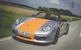 2011 Porsche Boxster E hero front