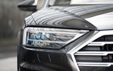Audi A8 60 TFSIe 2020 UK first drive review - headlights