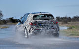 BMW 1 Series 2019 prototype drive - wet driving rear