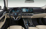 5 BMW i4 eDrive 40 2021 LHD first drive review dashboard