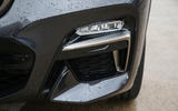 BMW X3 M40i 2018 UK review front bumper