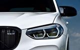 BMW X3 M Competition 2019 first drive review - headlights