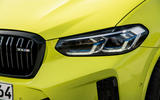 5 BMW X4 M Compeption 2021 first drive review headlights