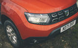 5 Dacia Duster 2x4 2022 UK first drive review headlights