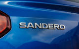5 Dacia Sandero BiFuel 2021 UK first drive rear badge