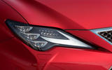 Lexus RC 300h 2019 first drive review - headlights