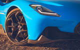 5 Maserati MC20 2022 UK first drive review headlights wheel