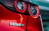 Mazda 3 Skyactiv-X 2019 first drive review - engine badge