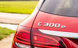 Mercedes-Benz C300e 2020 UK first drive review - rear lights