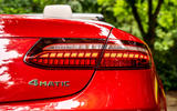 Mercedes-Benz E-Class e450 Cabriolet 2020 UK first drive review - rear lights
