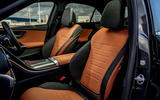 5 Mercedes C300d 2021 UK first drive review cabin