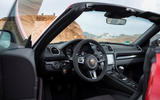 Porsche Boxster T 2019 first drive review - dashboard