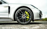 Porsche Panamera e-Hybrid 2020 UK first drive review - alloy wheels
