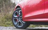 Skoda Octavia vRS iV 2020 UK First drive - alloy wheels