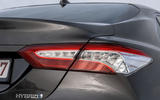 Toyota Camry 2019 European first drive review - rear lights