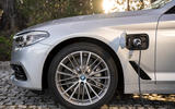 BMW 530e charging port