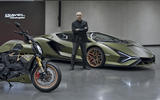 2020 Lamborghini Sian and Ducati Diavel 1260