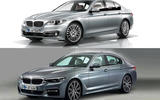 2017 BMW 5 Series compared to outgoing BMW 5 Series