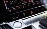 Audi e-Tron 2019 prototype first drive review - traction control button