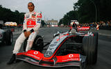 6 Autocar favourite racing drivers Lewis Hamilton nose