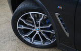 BMW X3 M40i 2018 UK review alloy wheels