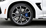 BMW X3 M Competition 2019 first drive review - alloy wheels