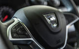 6 Dacia Duster 2021 facelift first drive steering wheel