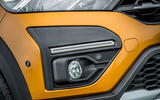 6 Dacia Sandero Stepway 2021 UK first drive review foglights