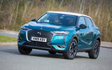 DS 3 Crossback 2019 UK first drive review - cornering front