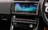 Jaguar XE 20t 2018 UK first drive review - infotainment