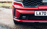 6 Kia Sorento PHEV 2021 UK first drive review front bumper